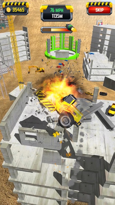 Construction Ramp Jumping Construction Ramp Jumping