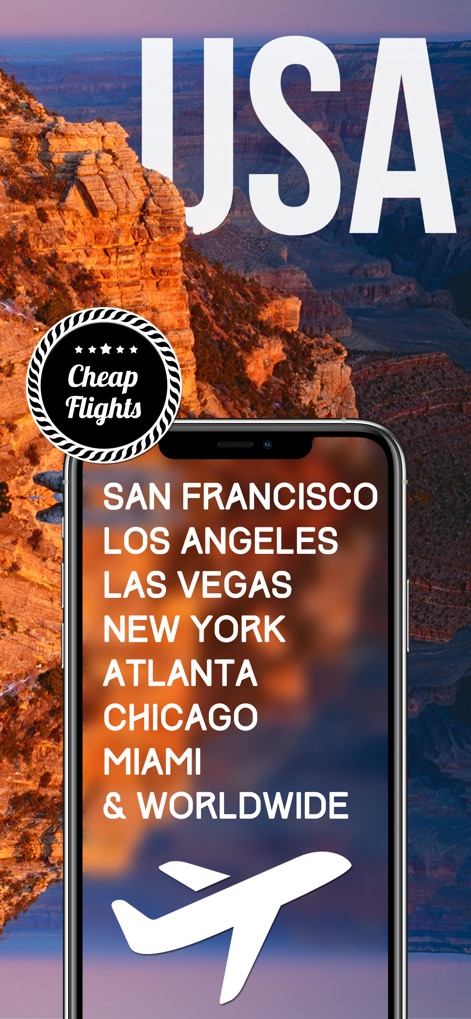Booking Cheap Flight Tickets - cheap-flights-usa-travel-app