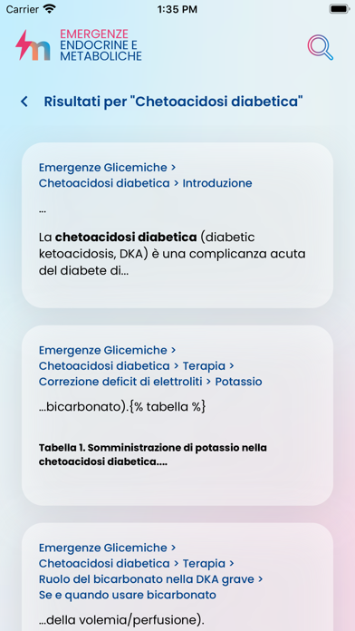 Emergenze EM Screenshot