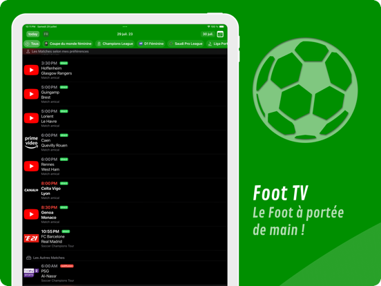 Screenshot #4 pour Foot TV
