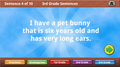 Sight Words Educational App Screenshot