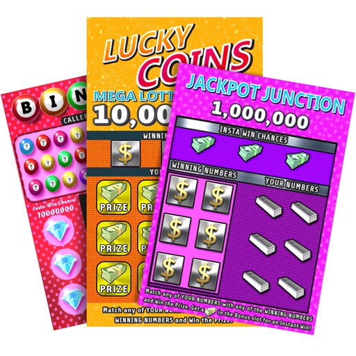 Scratch Off Lottery Casino Icon