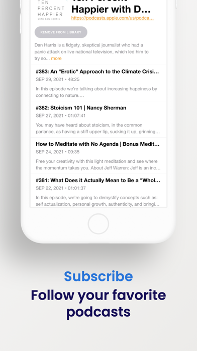 SuperSoul Podcast Player