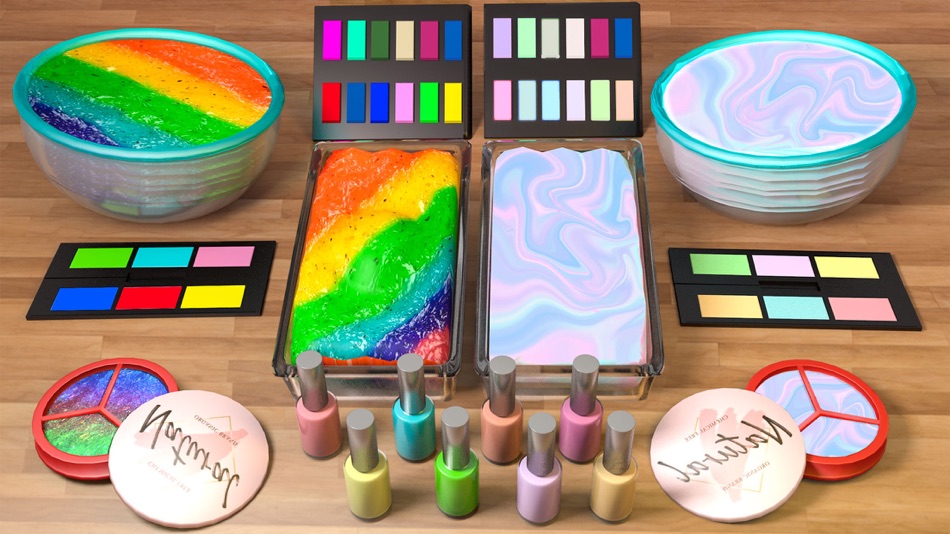 #3. Makeup Slime Satisfying ASMR (iOS) 由: Shoukat Rahman