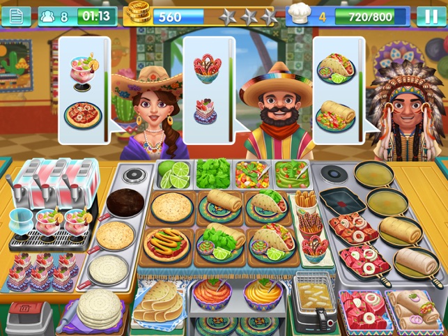 Download and play Crazy Cooking Diner: Chef Game on PC & Mac