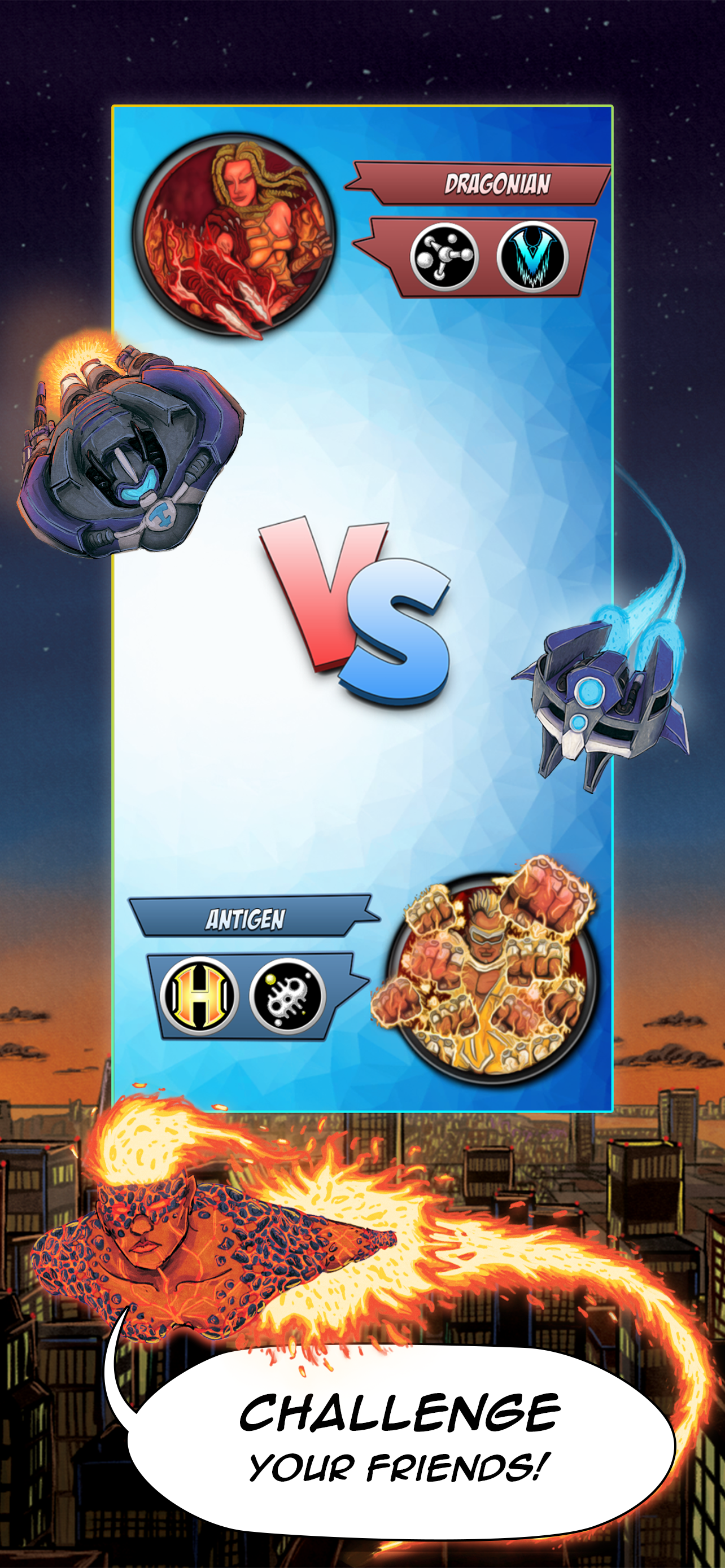 Heroes & Villains: PvP CCG