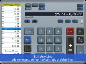 Adding Machine 10Key for iPad screenshot 2