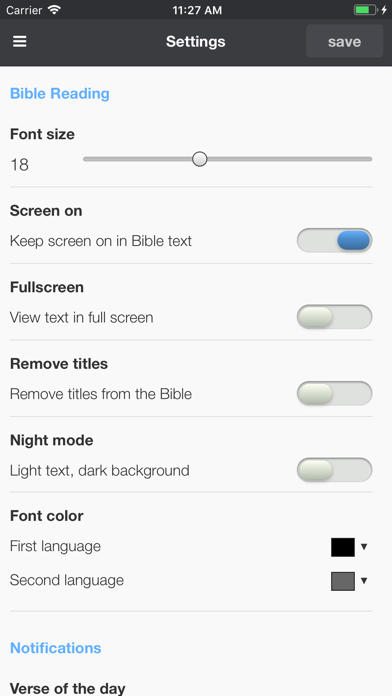 Bilingual Bible Now Screenshot