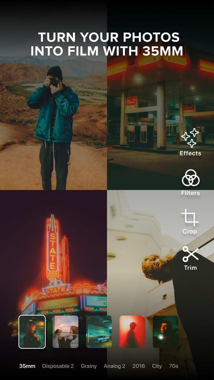 presets and camera filters ism