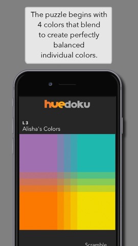 huedoku: original color puzzleのおすすめ画像3