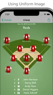 lineupmovie for baseball iphone screenshot 1