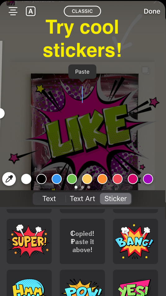 #4. Cool Font & Sticker Keyboard (iOS) Podle: Alamak OY
