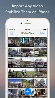 stablecam 2: video stabilizer iphone screenshot 3