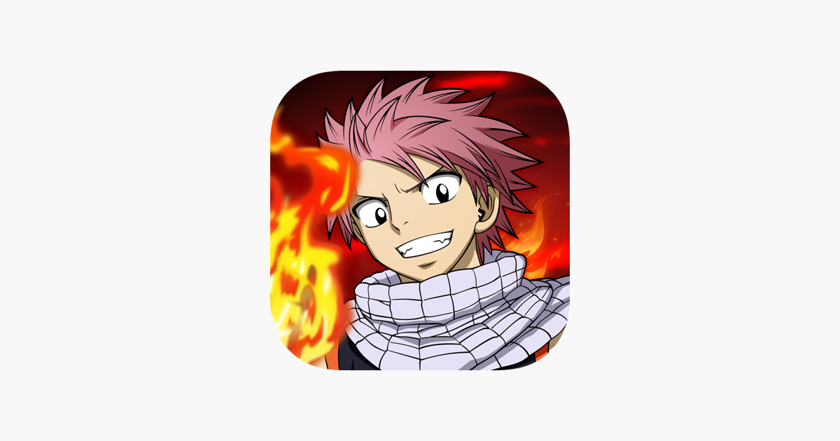 Fairy Tail Natsu Dragneel Name Anime Sticker by Anime Art - Fine