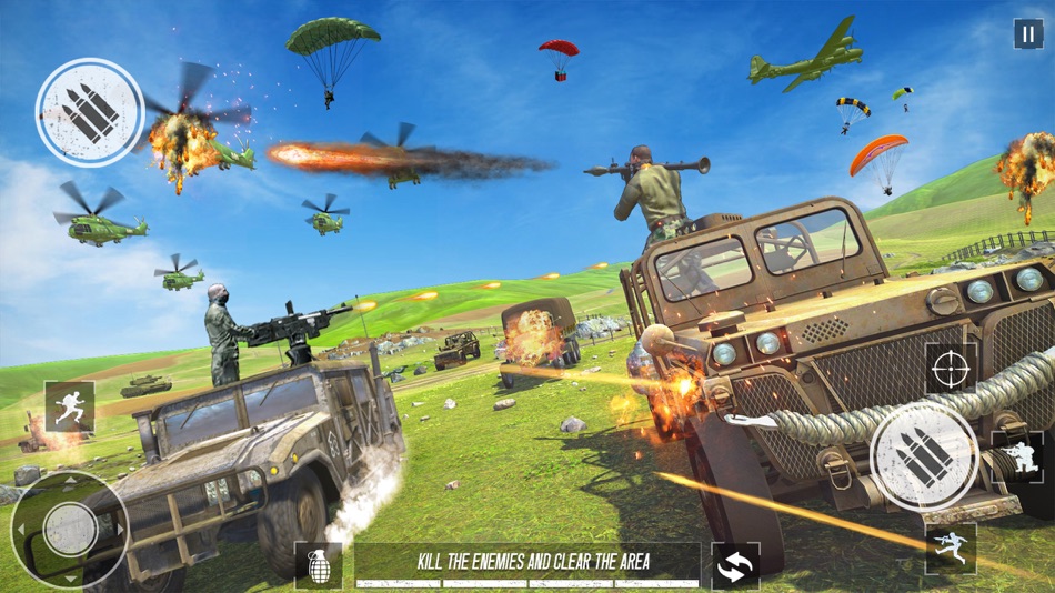 #3. Modern Commando Strike Mission (iOS) 由: Daud Amin