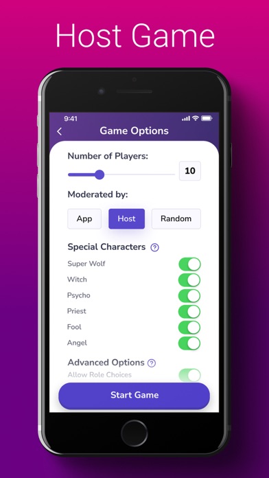 Werewolf Offline Party Games Screenshot
