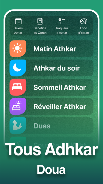 Screenshot #1 pour Azkar • اذكار : Athan & Prière