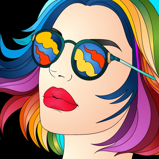 Colorgram: Adult coloring book icon