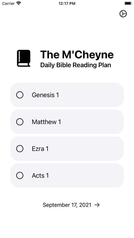 #3. The M'Cheyne Plan (macOS) 由: William Walker