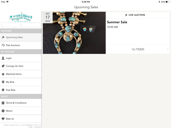 Screenshot #4 pour Western Trading Post Auction