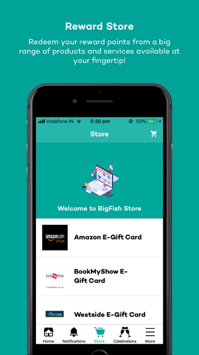 Bigfish Benefits Screenshot