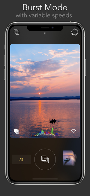 Filmic Firstlight - Schermata dell'app per le foto