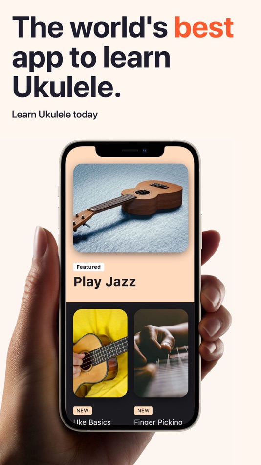 #5. Ukulele Lessons & Tuner App (iOS) 由: Riafy Technologies Pvt. Ltd.