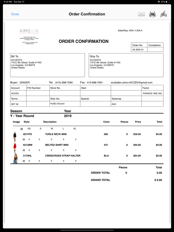 AIMS360 RemoteLink iPad screenshot 7 - Business app