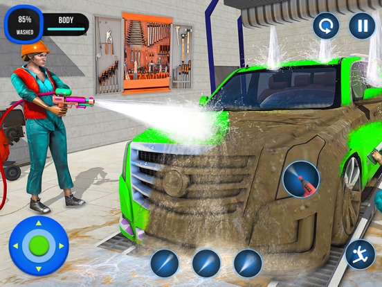 Power Wash Water Gun Games 3D screenshot 2