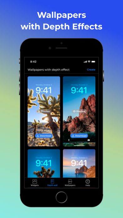 Lock Screen 16 - Top Widgets Screenshot