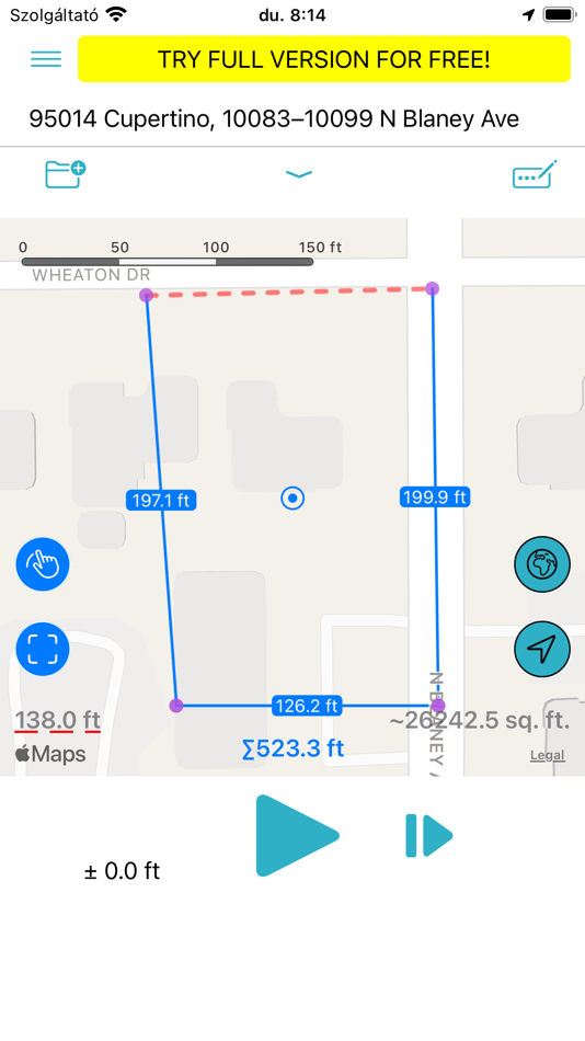 Tape Measure light (iOS) 由: Marton Varga Tape Measure light (iOS) 由: Marton Varga