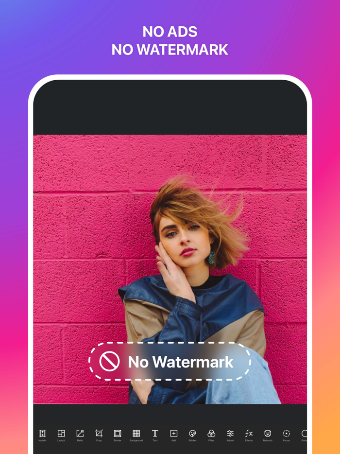 Collage Maker Layout and Avatar