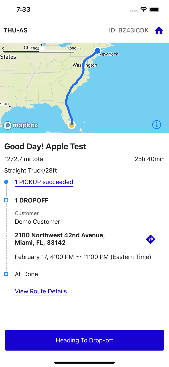 WARP Carrier - Driver
