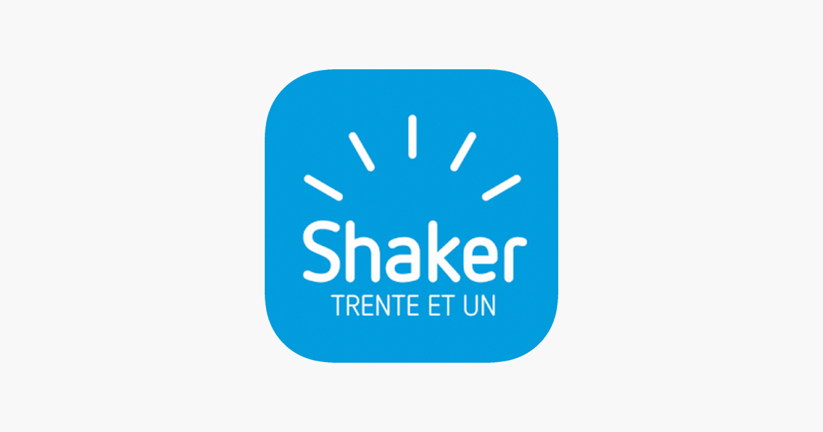 Shaker trente et un dans l'App Store