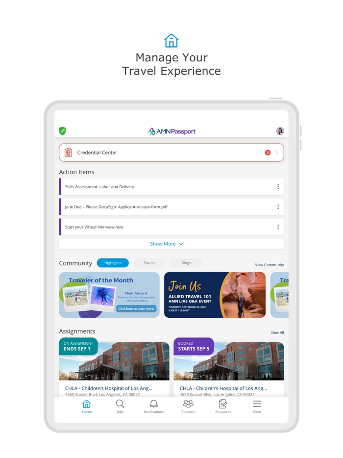 AMN Passport Healthcare Jobs