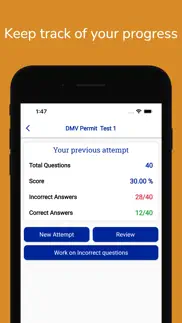 alabama dmv permit practice iphone screenshot 4
