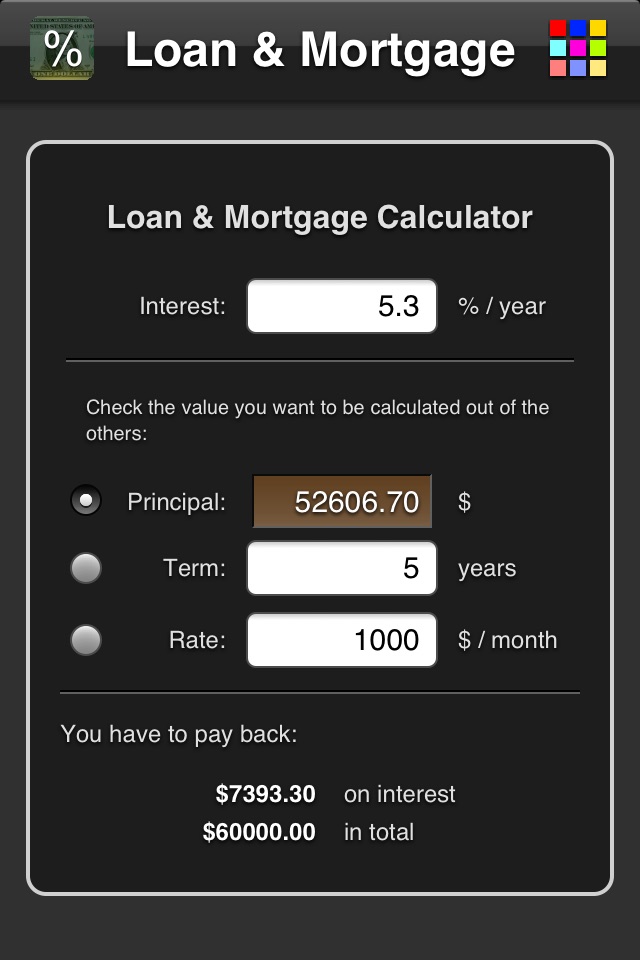 Loan & Mortgage screenshot 2