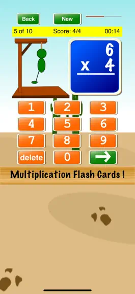 Game screenshot Multiplication Flash Cards ! mod apk