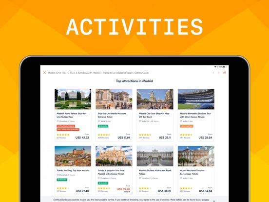 Madrid Travel Guide Offline iPad screenshot 6 - Travel app