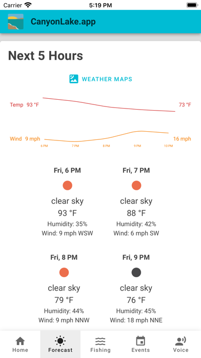 CanyonLake.app Screenshot
