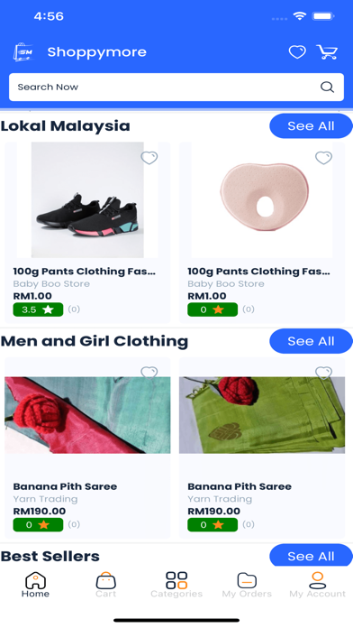 Shoppymore Customer Screenshot