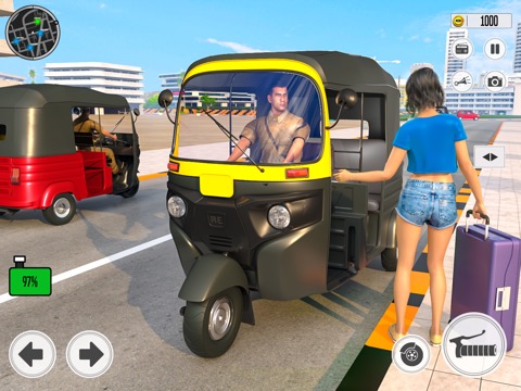 Tuk Tuk Driving: Rickshaw Gameのおすすめ画像3