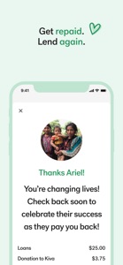Kiva - Lend for Good screenshot #4 for iPhone