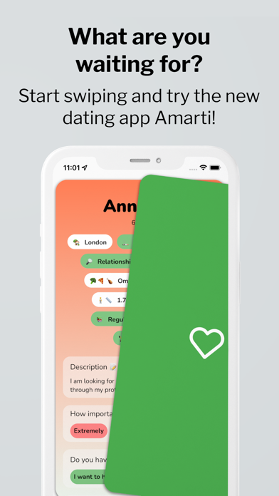 Amarti Dating Screenshot
