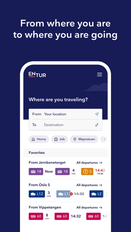 Entur - Journey Planner