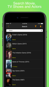 My Movies & TV Shows Watchlist screenshot