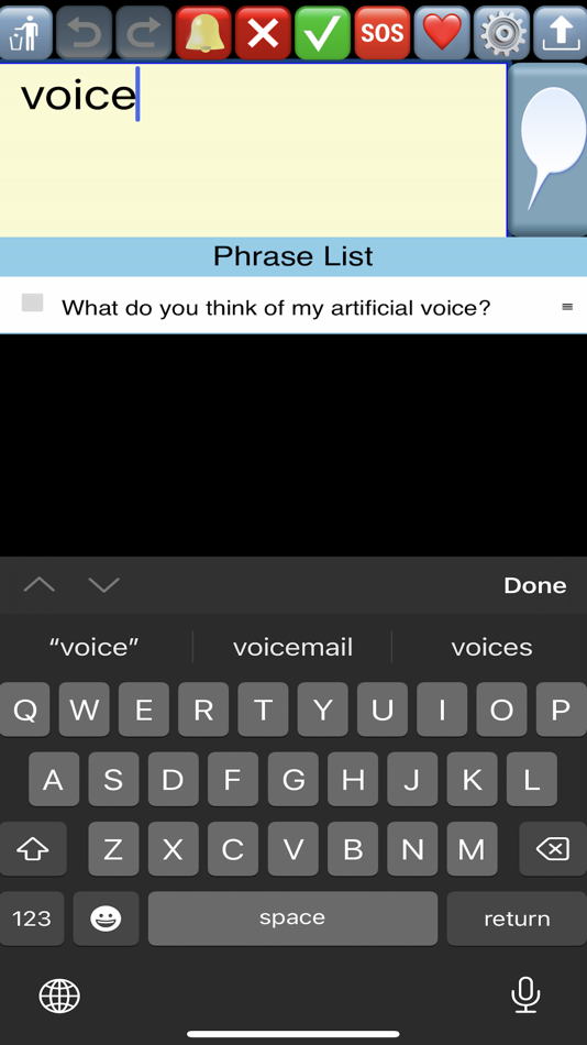 #3. TexCom Text Communicator (iOS) بواسطة: Sensory App House Ltd