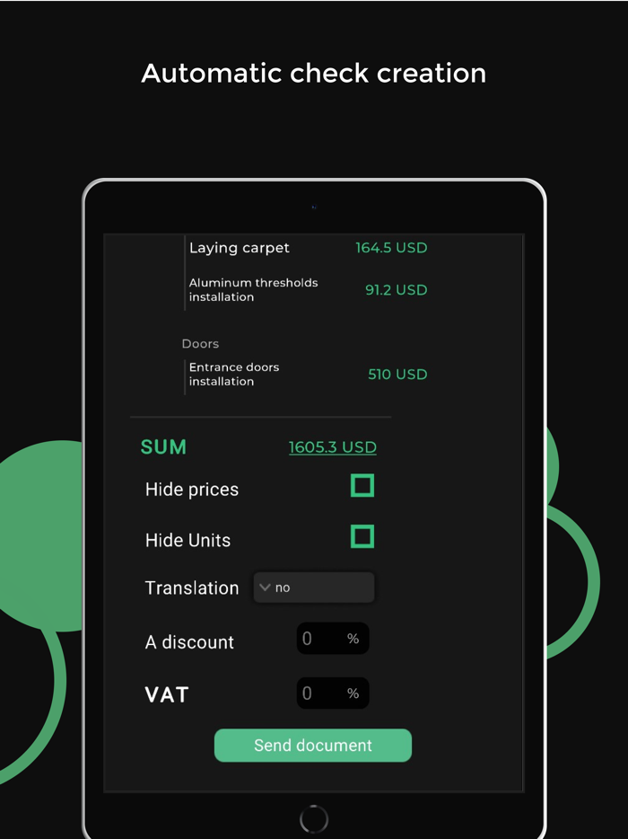 Stroy Estimate Calculator
