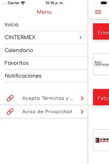Eventos en Cintermex