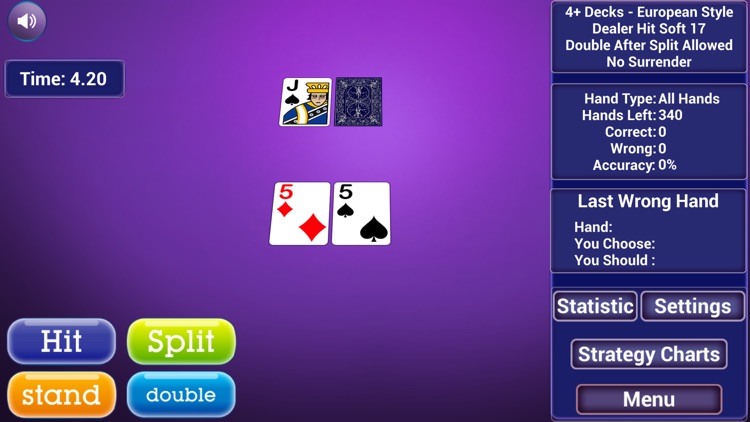 Blackjack Trainer: All in one screenshot-5